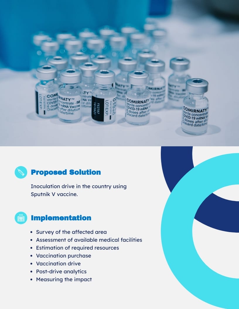 COVID-19 Vaccination Use Case Template - Slide 2 COVID-19 Vaccination Use Case Template - Slide 2